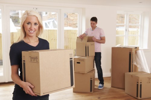 Removal team supporting a home move in Finchley