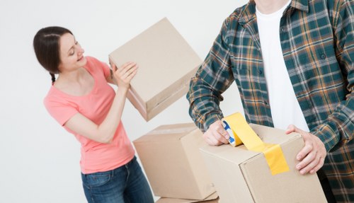 Finchley moving van for furniture and office transport