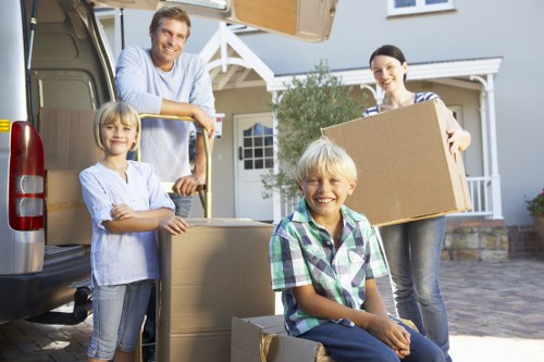 Local removals team navigating Finchley residential streets