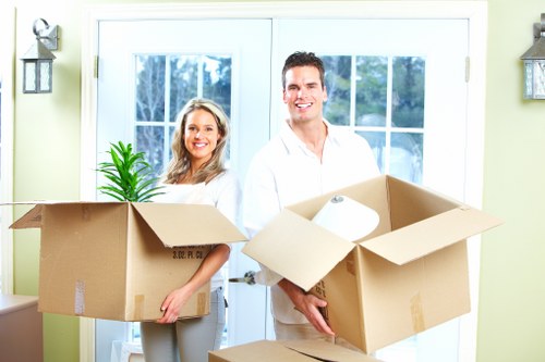Professional house removal service supporting a Finchley family move